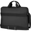 Borsa per laptop Wenger BQ 16 Slimcase Toploader nero — adatta per laptop da 16 pollici, design toploader, scomparto imbottito