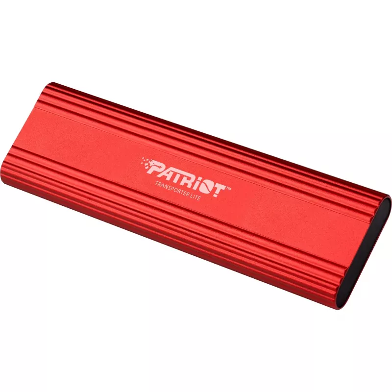Transporter Lite SSD 2 TB, SSD esterna rossa, USB-C 3.2 Gen 2 (10 Gbit/s)