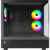 Montech XR Midi-Tower, vetro temperato – nero