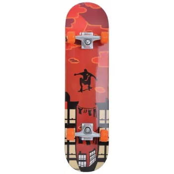 Skateboard Schildkröt Funsports Kicker 31 (classic) acero multicolore