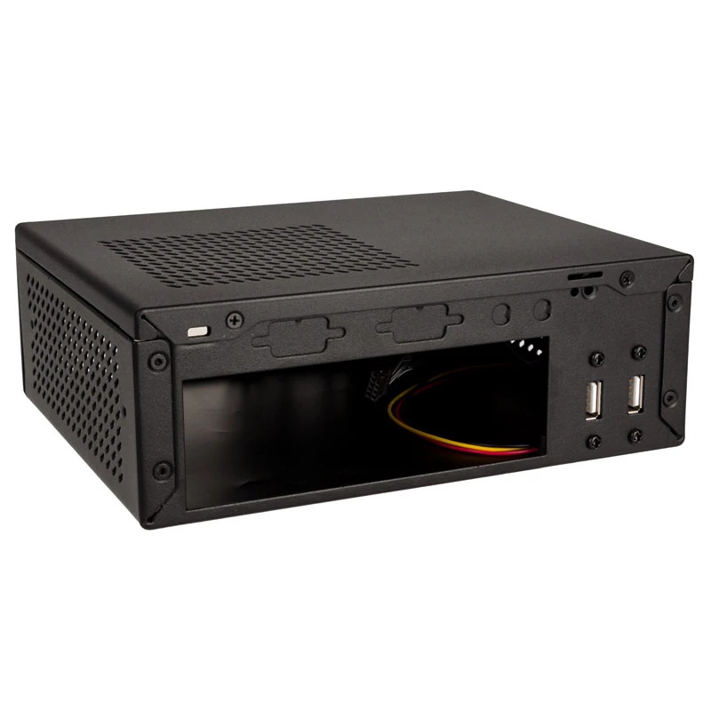 Case Mini-STX Akasa Cypher ST V2 nero per unità da 2,5 pollici