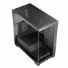 Case PC MODECOM Volcano Stellar NF ATX Midi Tower, vetro temperato, nero, supporta ATX/micro ATX, GPU fino a 420 mm, dissipatore CPU 175 mm