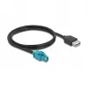 Cavo HSD Z femmina su USB 2.0 Type-A femmina 1 m DeLOCK 90502