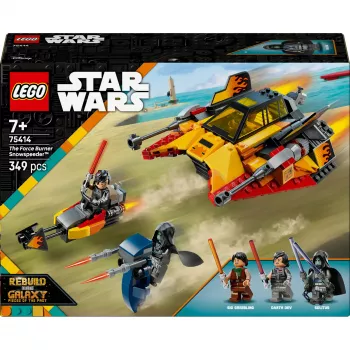 Set veicolo da neve LEGO Star Wars Flame Speeder 75414 – 349 pezzi, 3 minifigure, età 7+