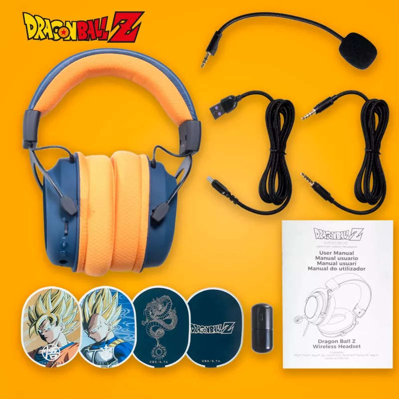 Headset gaming Blade Dragon Ball Z wireless - Headset (DB2001)
