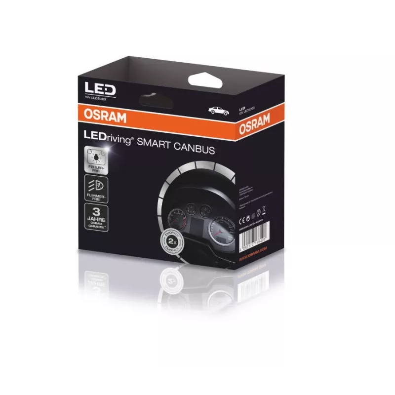 Lampada auto LED Ledvance LEDSC03-1 con tecnologia Smart CANBUS