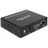 Estrattore audio HDMI stereo / 5.1 canali 4K, adattatore nero