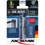Batteria Ansmann 1307-0003 per uso domestico ricaricabile 18650 litio-ione (Li-Ion)