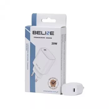 Caricabatterie Beline Beli2161 20W PD 3.0 bianco adattatore a ricarica rapida USB-C