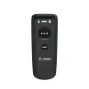 Lettore di codici a barre palmare Zebra CS60 1D/2D LED wireless IP65 nero, Bluetooth/USB, portata 100 m, 83 g