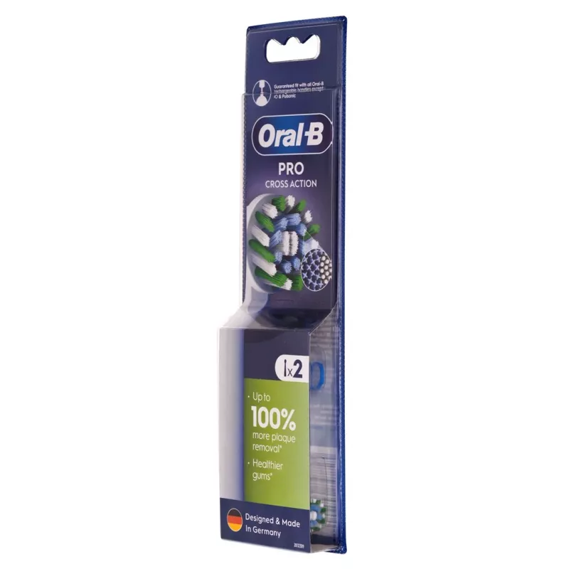 Oral-B EB50RX-2 CrossAction Testine di ricambio, 2 pezzi