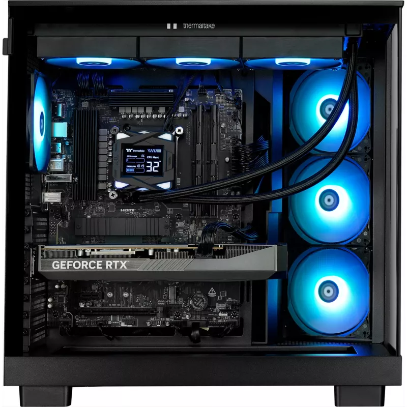 FTW A-Line LCS 5070Ti D5, PC da gaming nero/trasparente, Windows 11 Home