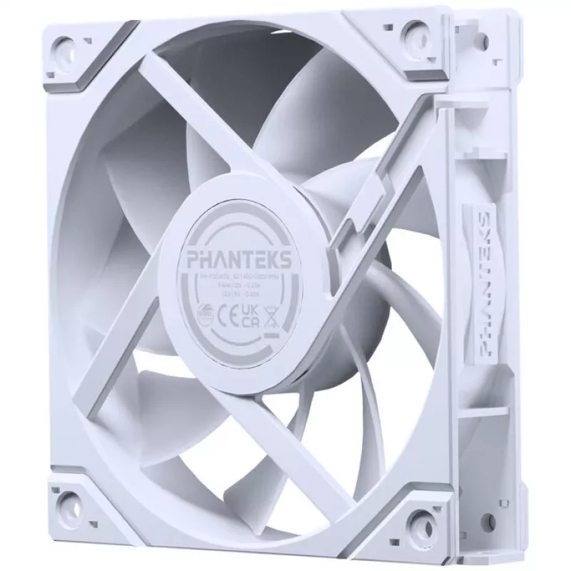 Ventola per case PHANTEKS 120mm M25G2-120 D-RGB bianca – ventola RGB 120mm per case PC