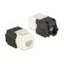 Delock 86266 Modulo Keystone da RJ45 a LSA Cat.6A UTP, bianco