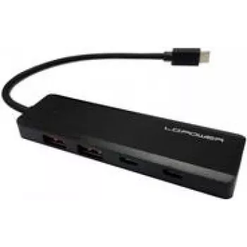 Hub USB LC-Power LC-HUB-U3-4-C – hub USB 3.0 a 4 porte