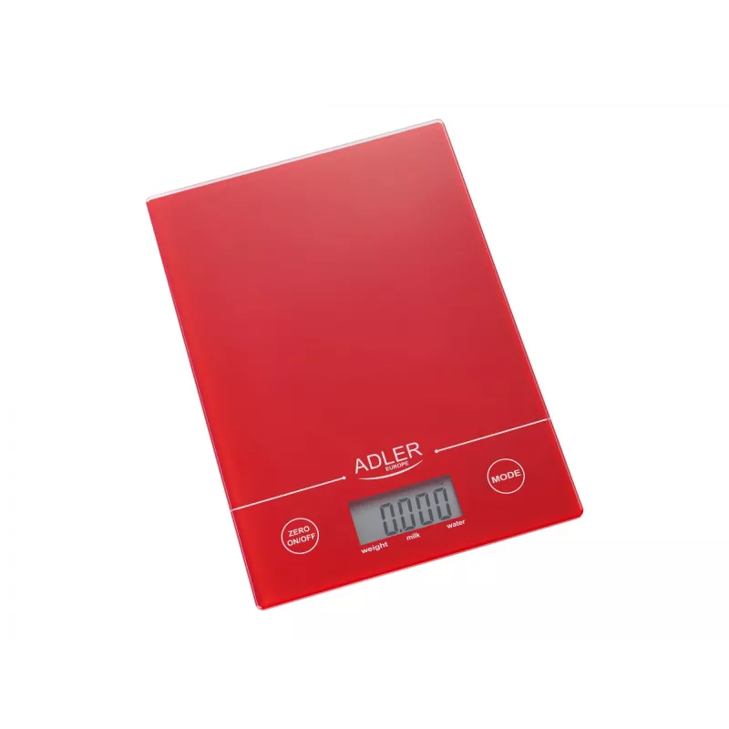 Bilancia da cucina elettronica Adler AD 3138 rossa