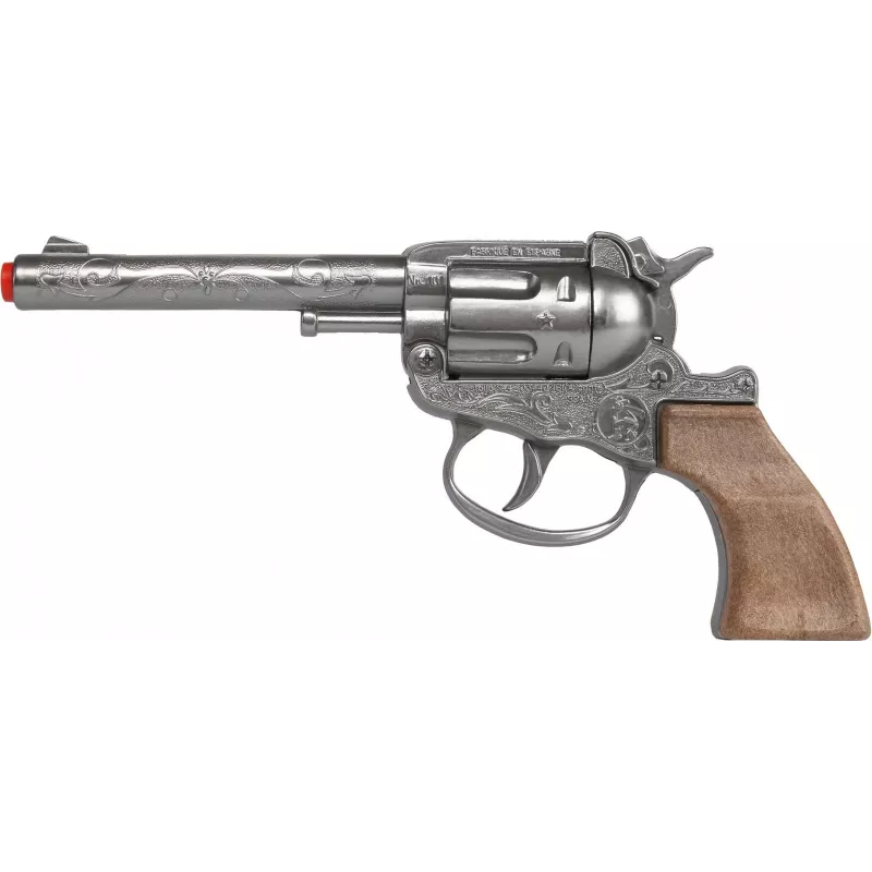 Revolver cowboy giocattolo in metallo Gonher 8 colpi modello 239842