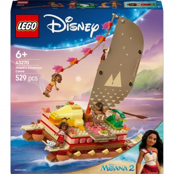 LEGO 43270 Set Bricks & Blocks – 529 elementi, 3 minifigure, 260×120×220 mm, 0,198 kg, argento