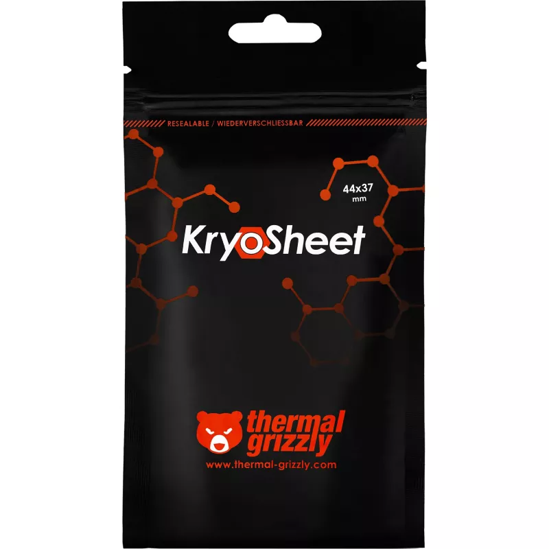 Pad termico Thermal Grizzly KryoSheet - 44 x 37 mm