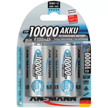 Batteria D Ansmann 10000 mAh Mono HR20 NiMH