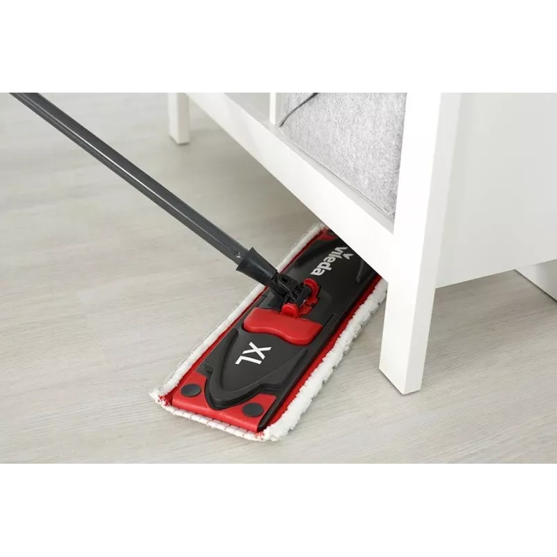 Lavapavimenti VILEDA Ultramax XL Box — testa rotante 360° in microfibra lavabile, pieghevole, per pavimenti duri