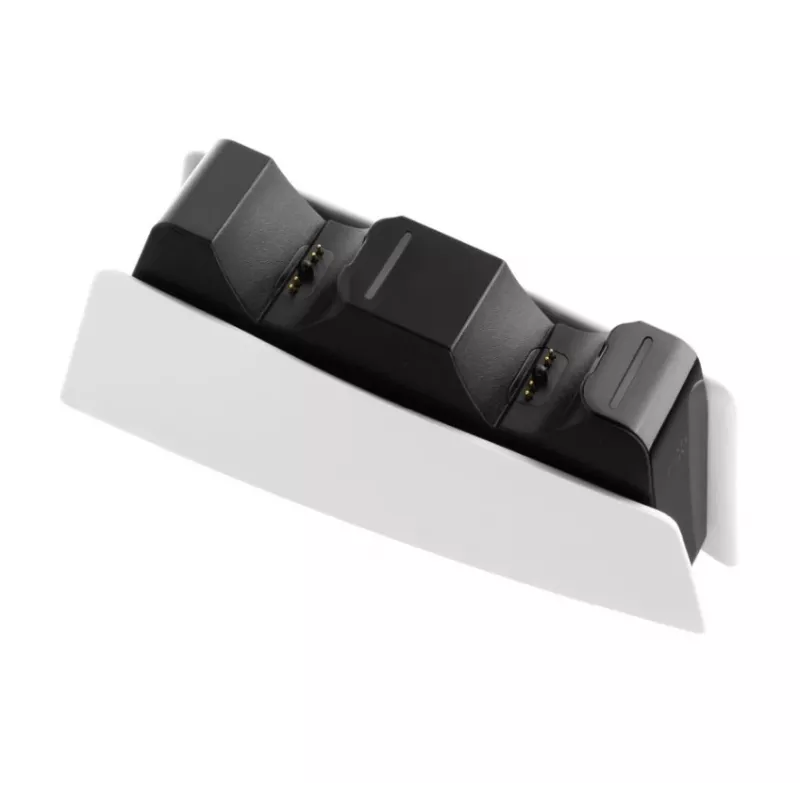 Base di ricarica FIXED FIXPS5-DCC-BW per PlayStation 5 con filo nero bianco
