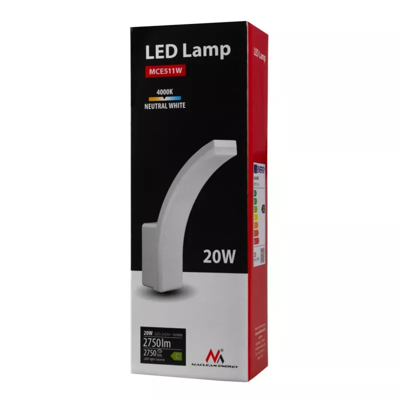 Lampada LED MCE511 W 20W IP65 4000K