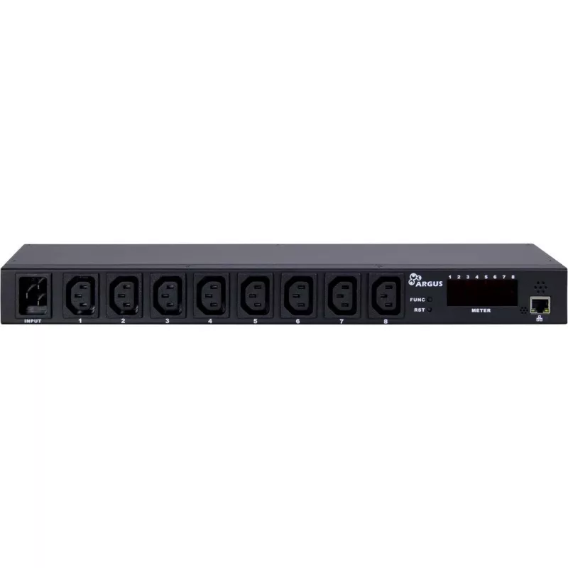 Inter-Tech SW-0816 Power Distribution Unit (PDU) 8 prese AC nero