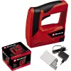 Graffettatrice a batteria TC-CT 3,6 Li, graffettatrice elettrica rosso/nero, batteria ricaricabile agli ioni di litio 1,3 Ah