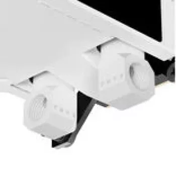 Dissipatore CPU a liquido TRYX L-P0CL-DS0M-G0W per socket Intel e AMD con display AMOLED, versione bianca