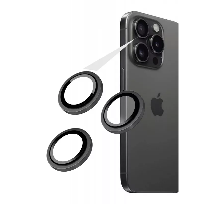 Vetro per fotocamera fisso | Samsung | Galaxy S26 | Vetro temperato | Nero