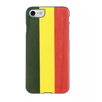 Custodia per smartphone man and wood per iPhone XR — Reggae nero