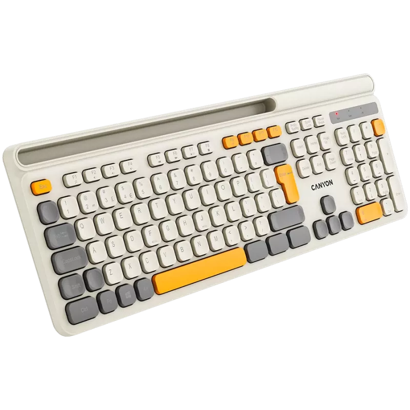 Tastiera CANYON HKB-W03 EN AAA Wireless beige