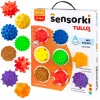 Palle sensoriali senza fori TULLO 8 pezzi