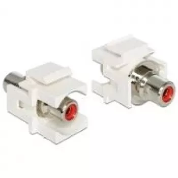 Modulo keystone DeLOCK 86305 connettore RCA rosso