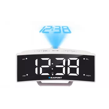 Blaupunkt CRP7WH Orologio radio bianco-nero (CRP7WH)