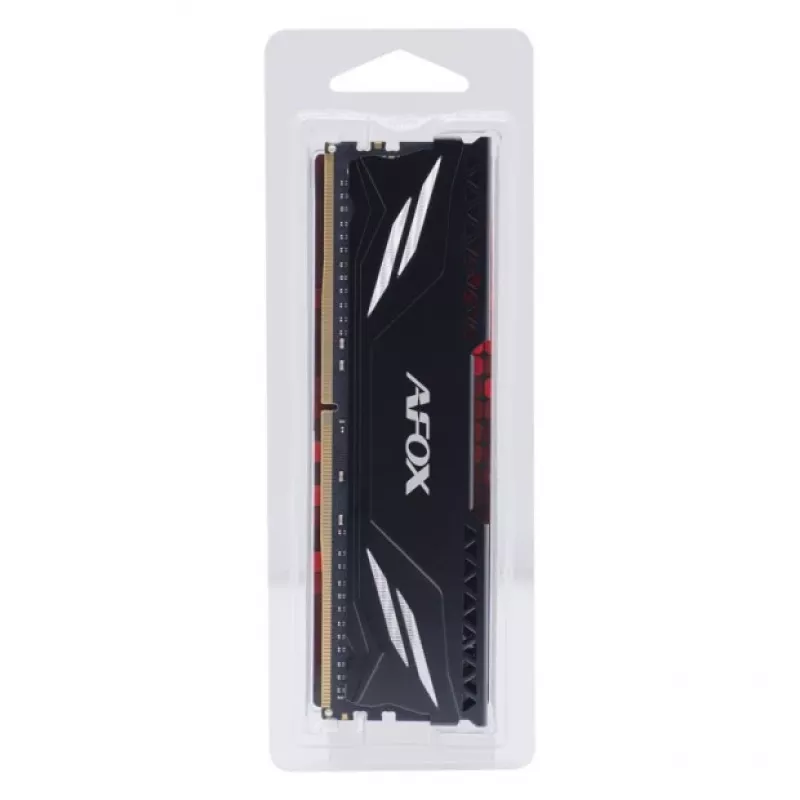 AFOX Gaming AFLD416PH1CAB DDR4 16GB (1x16GB) 3200MHz CL16 XMP2 DIMM 288 pin memoria per PC desktop, nera