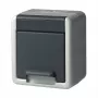 Presa Schuko da parete GIRA 444030, singola, grigio