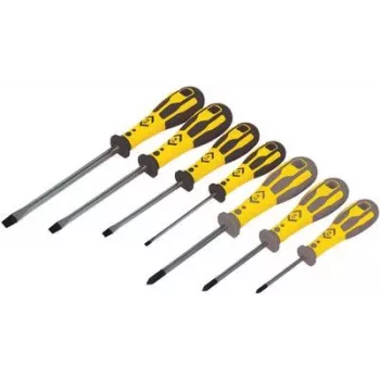 Set di cacciaviti c.k tools T49162D — 7 pz., cacciaviti misti