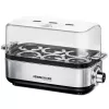 Cuociuova Rommelsbacher ER 600 — cuociuova elettrico, capacità 6 uova, 400 W, acciaio inox, coperchio trasparente