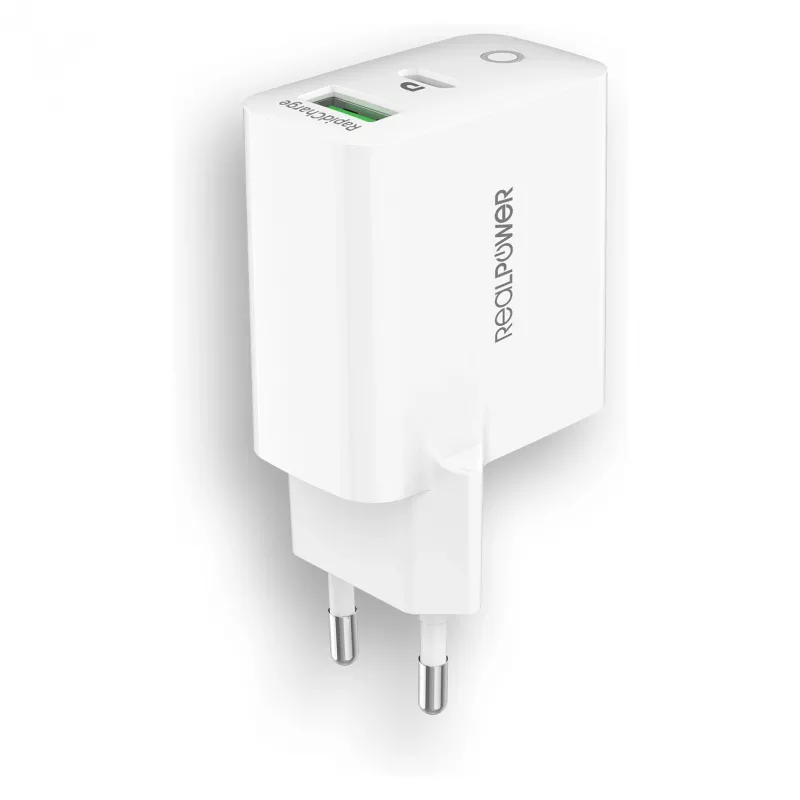 Caricabatterie RealPower PC-65 GaN 65W