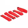 Fascia a strappo DeLOCK 18705 rosso 20 mm x 300 mm 5 pezzi