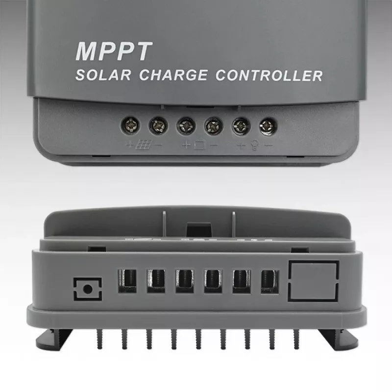 Qoltec, Regolatore di carica solare MPPT con sensore di temperatura 20A 12V/24V display LCD 2 X USB