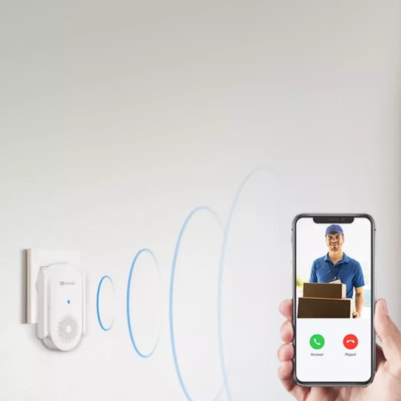 EZVIZ CH1 campanello smart Wi-Fi per videocitofoni a batteria