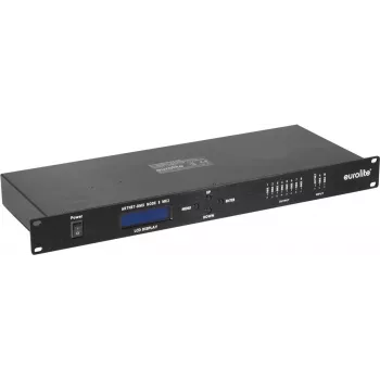 Nodo di rete per illuminazione EUROLITE Art-Net DMX 70064843 — 8 uscite DMX via Ethernet