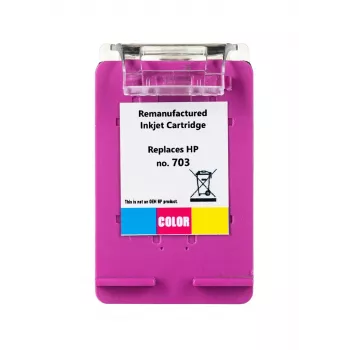 Cartuccia a getto d'inchiostro a colori Superbulk B-H703C tricolore 17 ml High (XL) Yield compatibile con HP
