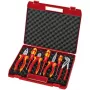 Set di pinze/utensili Knipex 7 pz. custodie multiuso/fodera rivestita VDE