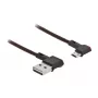 Cavo USB DeLOCK EASY-USB 2.0 Type-A su Micro-B maschio 2 m nero