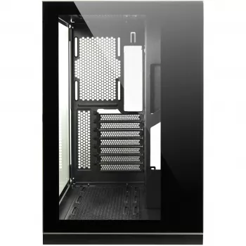 Case gaming ATX C-703 Vision, vetro temperato, nero