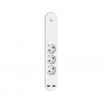 Ciabatta smart Denver SHP-310U 3 uscite AC Type F 3680 W